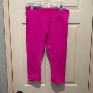 lululemon athletica Bright Pink Leggings